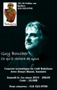 Guy Boucher, Ce qu'il restera de nous