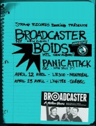 Broadcaster - boids - panic Attack!