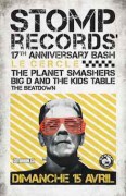 The Planet Smashers + Big D and The Kids table + The Beatdown