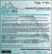 IFOMPT 2012 International Federation of Orthopaedic Manipulative Physical Therapist